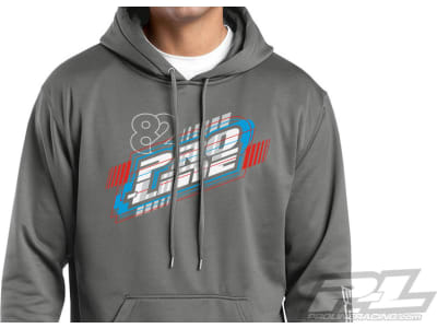 PRO984105 Pro-Line Energy Dark Smoke Gray Hoodie Sweatshirt - Xx-Large