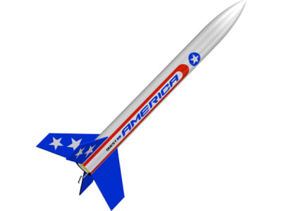 QUS1020 Quest America Model Rocket Kit-Skill Level 1
