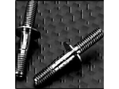 R1W900116 R1WURKS Titanium Lower Shock Mounts Rear