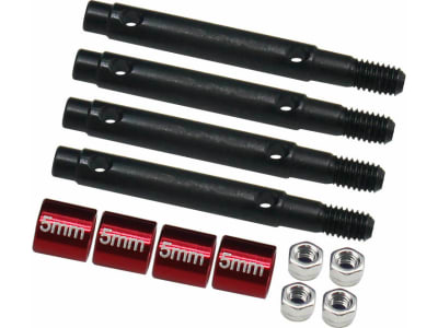RACM39W05 +5mm Steel Portal Drive Stub Axles Ascent 18