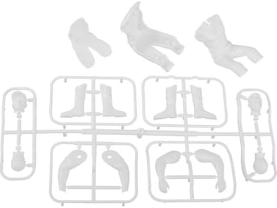 RC4ZB0019 Driver Figure Molded Parts Tree