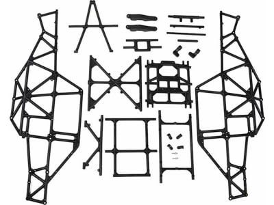 RC4ZC0064 Plastic Chassis Set for Miller Motorsports Pro Rock Racer