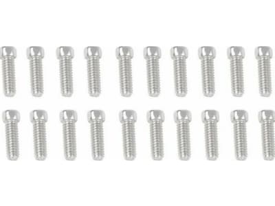 RC4ZS0055 Scale Hex Head Bolts M2x6mm Silver