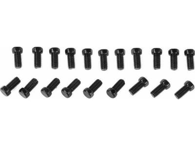 RC4ZS0105 Scale Hex Head Bolts M3x6mm Black