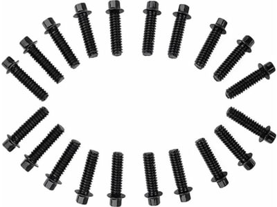 RC4ZS0292 Miniature Scale Hex Bolts M1.6 x 6mm Black