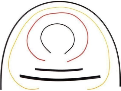 RC4ZS0321 Dress Up Kit for Yota 22r Engine Bay