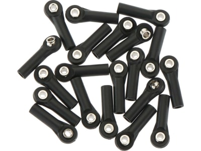 RC4Z-S0403 RC4WD M3 Long Straight Plastic Rod End  20x 