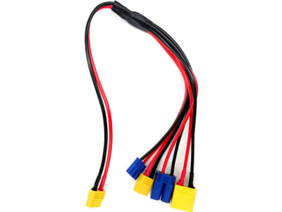 RCE1688 4-Function Charge Adapter to M Xt60 Xt60 Xt90 Ec3 Ec5