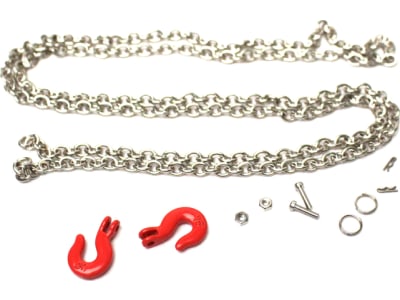 RCE3410 1:10 Scaler Tow Hooks and Chain Set