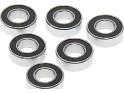 RER11368 6*12*4mm Rubber Sealed Ball Bearings  6pcs 
