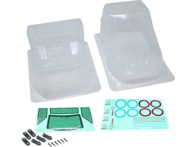 RER22351 10th Crawler Dovetail Body  Clear  1pc 