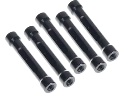 RER42132 Ascent-18 Apex Aluminum Frame Rails Braces  Black   5 