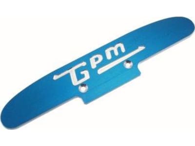 RGT0306W Associated RC10gt Blue Aluminum 6 Inch Wide Front Bumper