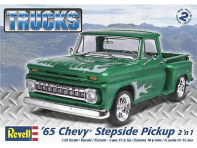RMX857210 Revell 1 / 25 65 Chevy Stepside Pickup 2 N 1