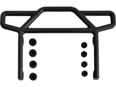 RPM70812 Rear Bumper Black : Rustler