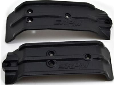 RPM72252 Front and Rear Skid Plates for the Traxxas Mini Maxx and Mini Xrt