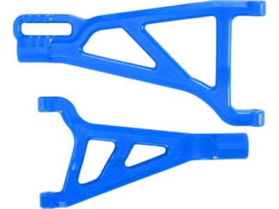 RPM80215 Front A-Arms Right Blue Revo  2 