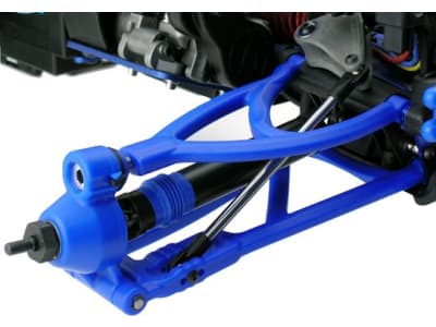 RPM80565 True-Track Rear a-Arm Conversion Blue: Revo  Not for 2.0 