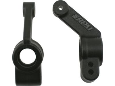 RPM80732 Rear Bearing Carriers Black: Slash 4x4 ST 4x4 Rally