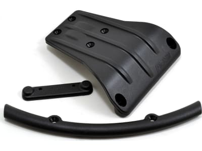 RPM81812 Front Bumper and Skid Plate: Arrma Kraton 6s