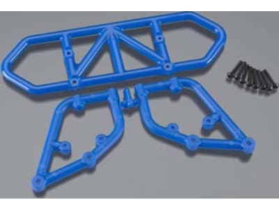 RPM81005 Rear Bumper Blue: Slash