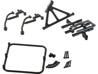 RPM70502 Dual Spare Tire Carrier: Traxxas Slash 2WD and 4x4