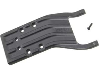 RPM81242 Rear Skid Plate Black: Slash