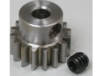 RRP1116 Steel Alloy Motor Pinion Gear 1 / 8  / .6 Mod 16T