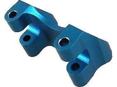 TRV030 TRA Revo Blue Aluminum Rear Shock Mount