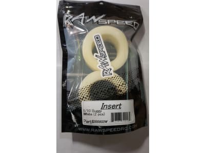 RWS300802W 1 / 10 Buggy White Open Cell Inserts - Soft