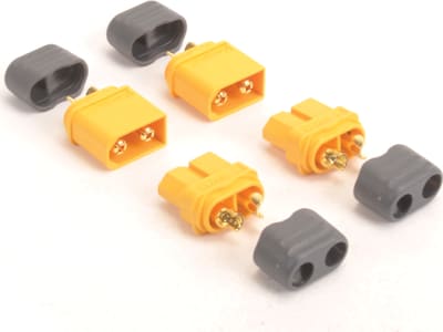 MK2980HP Xt60 Plug with Sheath M / F - 2 Pieces
