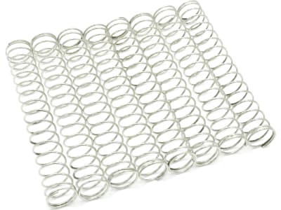 SAV11798 HPI Savage 25 4.6 X Silver Chrome 117mm 4lb Springs
