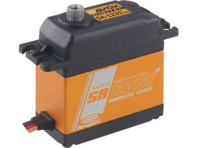 SAVSA1231SGP Coreless Digital Servo 0.14sec  /  444.4oz @ 6v