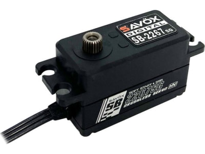 SAVSB2267SGP High Voltage Steel Gear Monster Low Profile Servo Soft Start