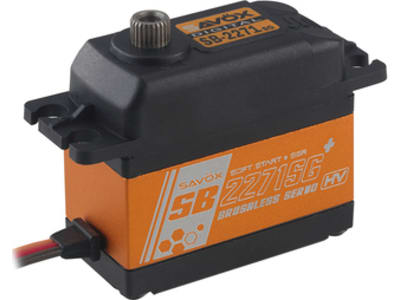 SAVSB2271SGP High Voltage brushless Digital Servo 0.065sec  /  277oz @ 7.4v
