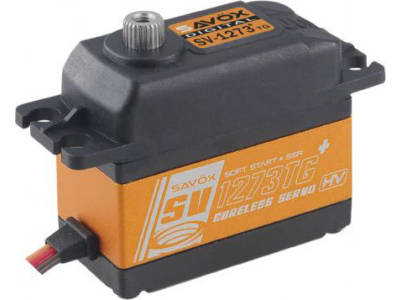 SAVSV1273TGP High Voltage Coreless Digital Servo with Soft Start 0.055sec  / 