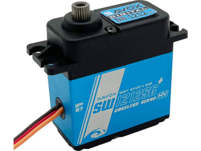 SAVSW1212SGP Waterproof High Torque High Voltage Coreless Digital Servo 0.