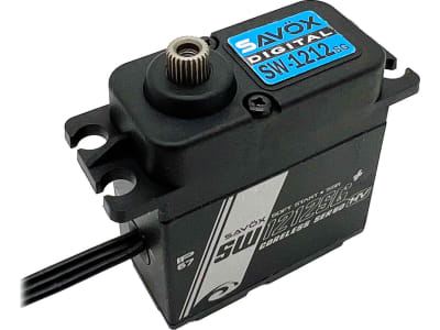 SAVSW1212SGPBE Waterproof Digital Servo 0.14 Sec 638oz at 7.4v