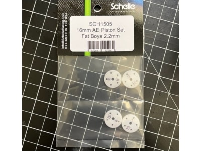 SCH1505 16mm Ae 5 Hole Fat Boys [2.2mm] Piston Set