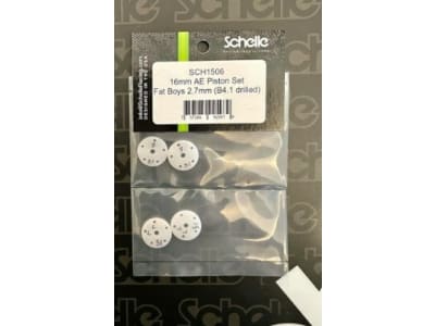 SCH1506 16mm Ae 5 Hole Fat Boys [2.7mm] Piston Set