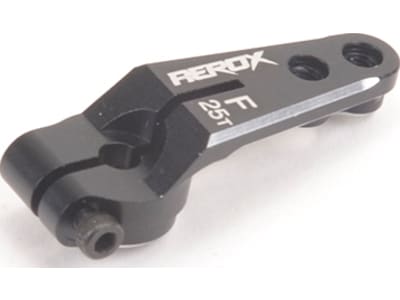 SCHAX011 Aerox alum Servo Arm - Offset 25t Futaba