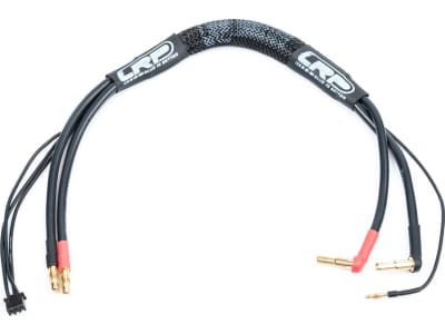 LRP499003 2s Charging Wire - 35cm - 4mm and Xh 4 / 5mm 2mm