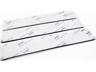 schMR33-AVT Mr33 Black Adhesive Hook and Loop Tape 25x150mm  3 