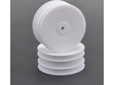 SCHU4496 Wheel; Hex Front - White - 4WD - Pr