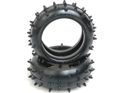 SCHU6595 Full Spike - Front Tyres- Yellow - 2.2 pr