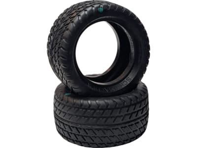 SCHU6614 Road and Track - RT1 - Rear - Green pr fits 2.0 inch wheels