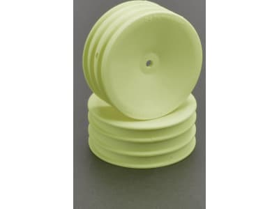 SCHU7456 Wheel Front Med 2WD - Neon Yellow v2 - pr