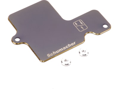 SCHU8387 Brass ESC Tray - L1R