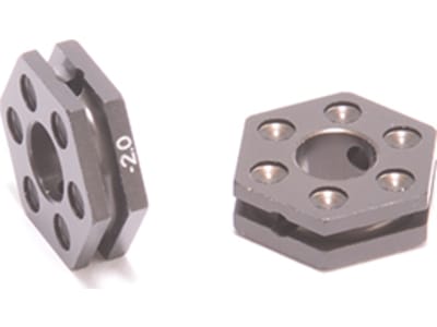 SCHU8619 alum Wheel Hex 4mm  -2   Pr  - Ld3