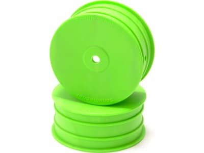 SCHU8688 Wheel; Hex Front - Green - 4wd - Pr